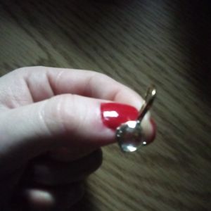 Sterling silver 14k gold plated green quartz dangle earrings